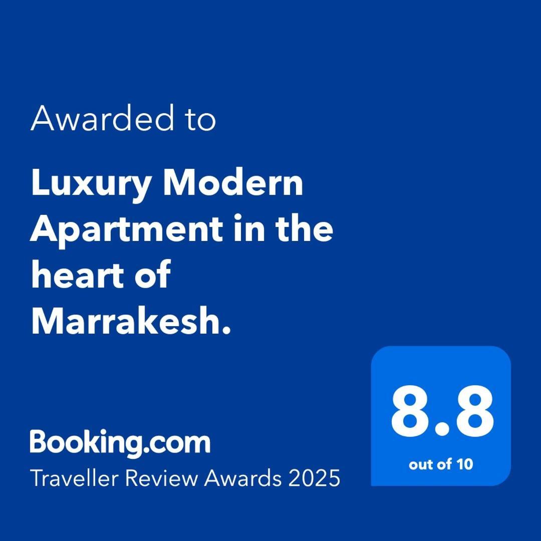 Luxury Modern Apartment In The Heart Of Marrakesh. 외부 사진
